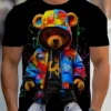 DC Hooded Bear - Men's T-shirt